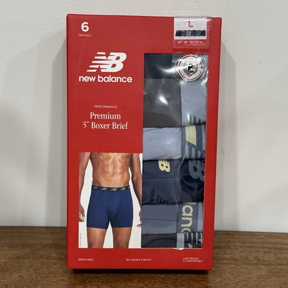 New Balance 6 Pack Performance Premium 5